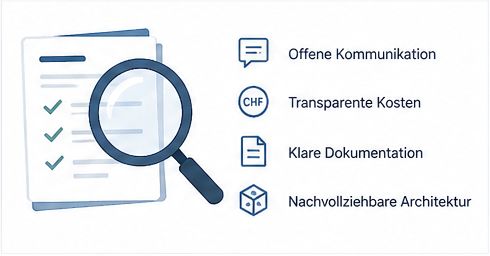 Offenheit und Transparenz